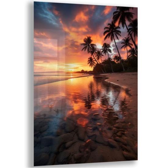 Doğa Manzaraları Cam Tablo