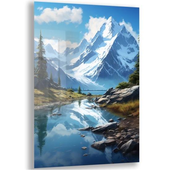 Doğa Manzaraları Cam Tablo