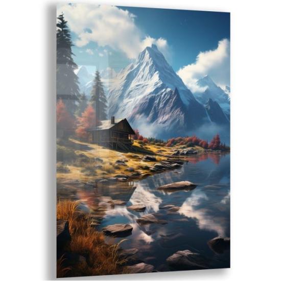 Doğa Manzaraları Cam Tablo