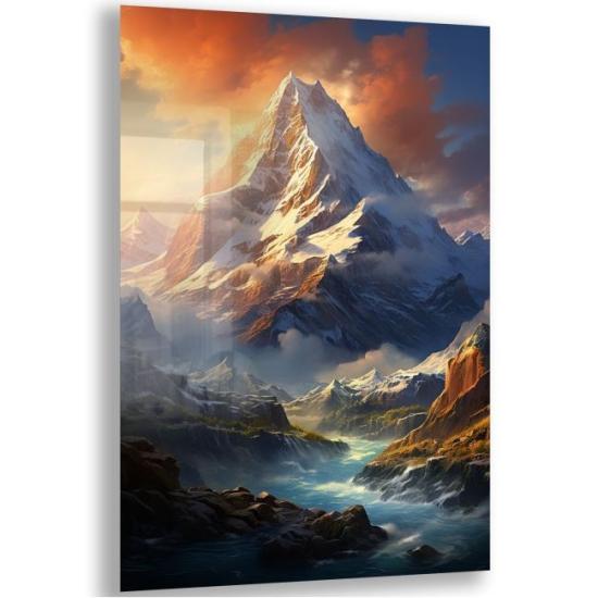 Doğa Manzaraları Cam Tablo