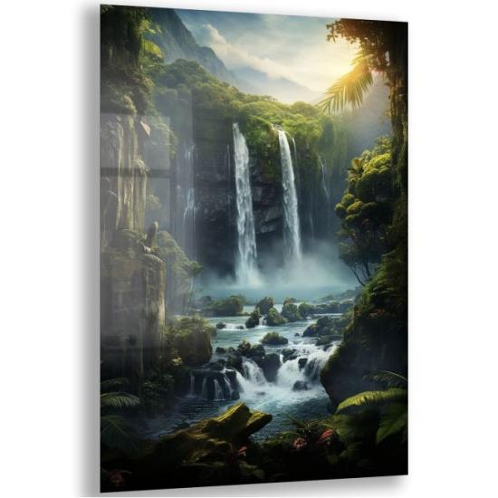 Doğa Manzaraları Cam Tablo