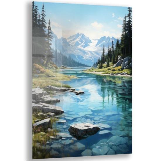 Doğa Manzaraları Cam Tablo