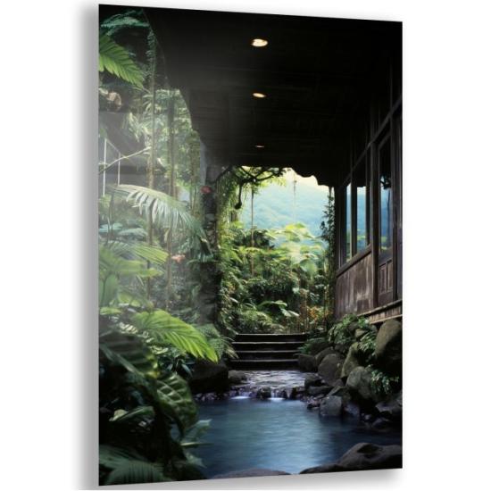 Doğa Manzaraları Cam Tablo