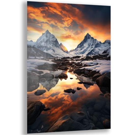 Doğa Manzaraları Cam Tablo