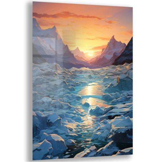 Doğa Manzaraları Cam Tablo