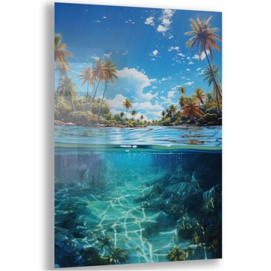 Doğa Manzaraları Cam Tablo