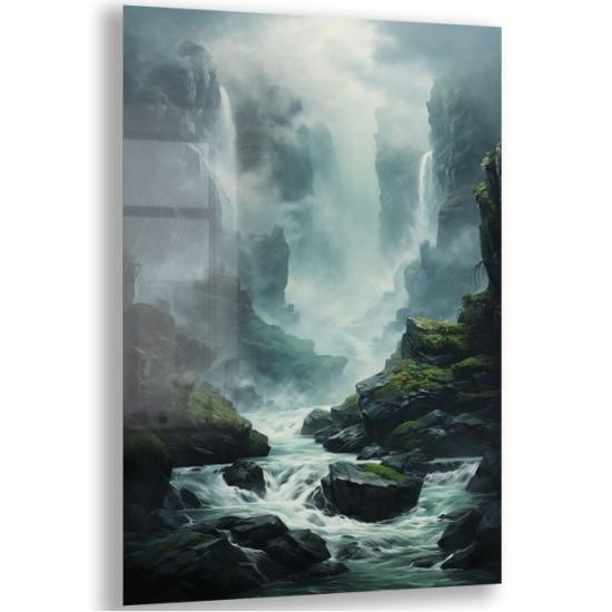 Doğa Manzaraları Cam Tablo