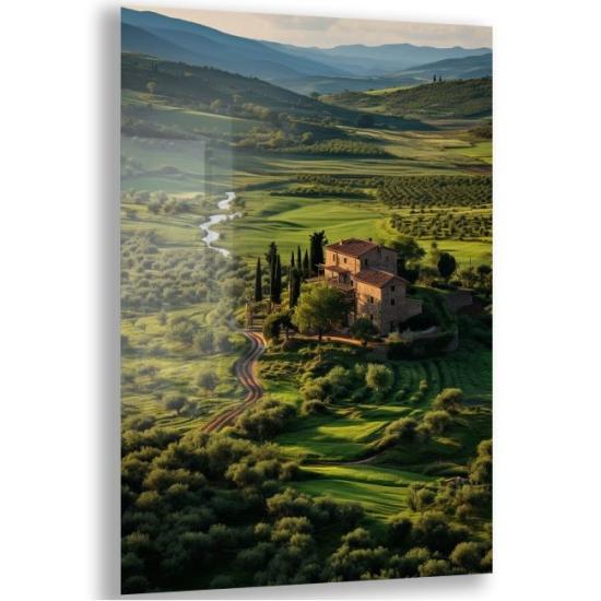 Doğa Manzaraları Cam Tablo