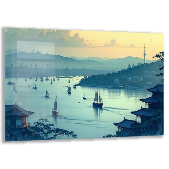 Doğa Manzaraları Cam Tablo