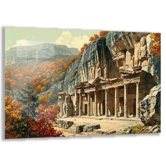 Doğa Manzaraları Cam Tablo
