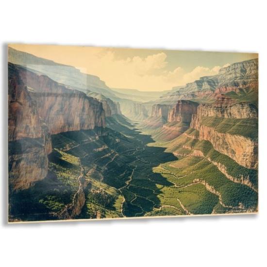Doğa Manzaraları Cam Tablo