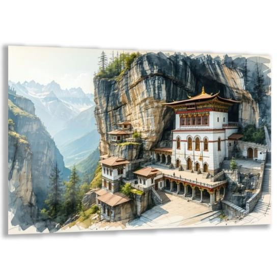 Doğa Manzaraları Cam Tablo