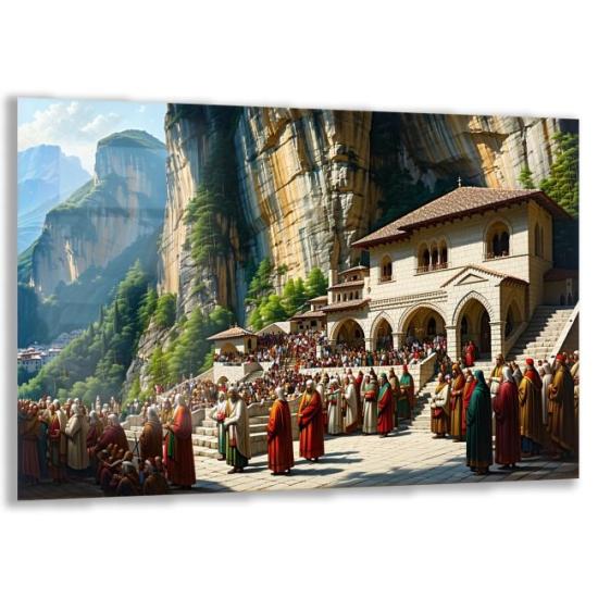 Doğa Manzaraları Cam Tablo