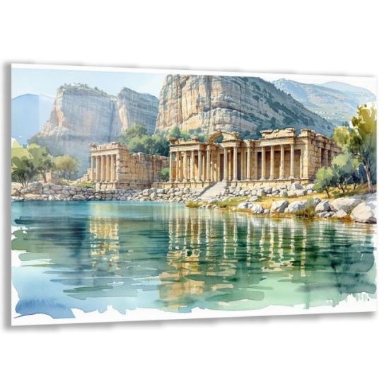 Doğa Manzaraları Cam Tablo
