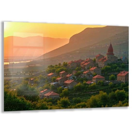 Doğa Manzaraları Cam Tablo