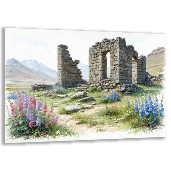 Doğa Manzaraları Cam Tablo