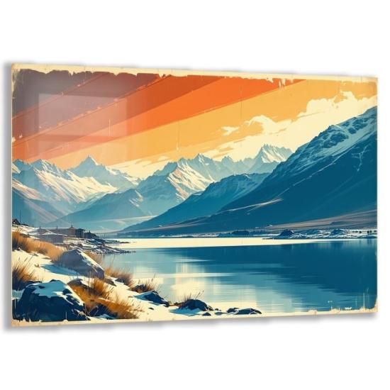 Doğa Manzaraları Cam Tablo