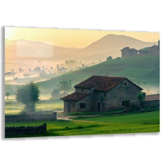 Doğa Manzaraları Cam Tablo