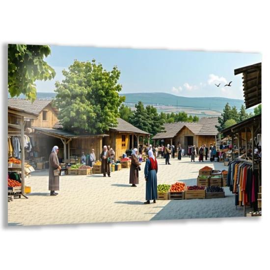 Türkiye Manzaraları Cam Tablo