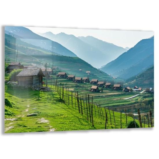 Türkiye Manzaraları Cam Tablo