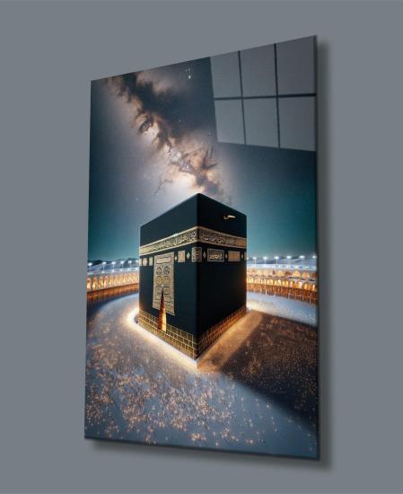 Kabe Yapay Zeka Tasarımlı Modern Cam Tablo
