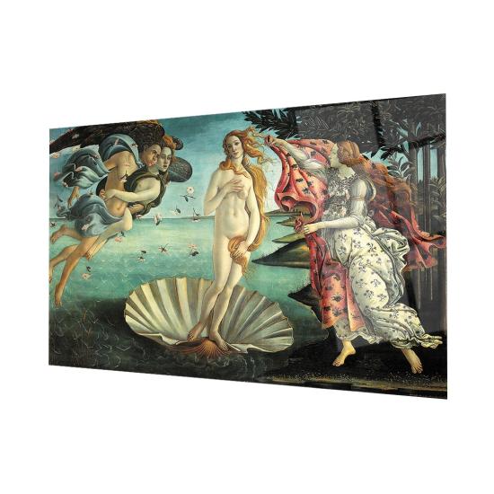 Modern Venüsün Doğuşu Sanatsal Cam Tablo