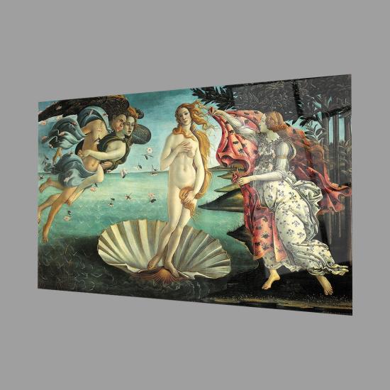 Modern Venüsün Doğuşu Sanatsal Cam Tablo
