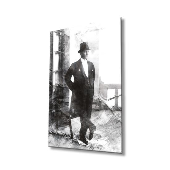 Atatürk & Bayrak Cam Tablo